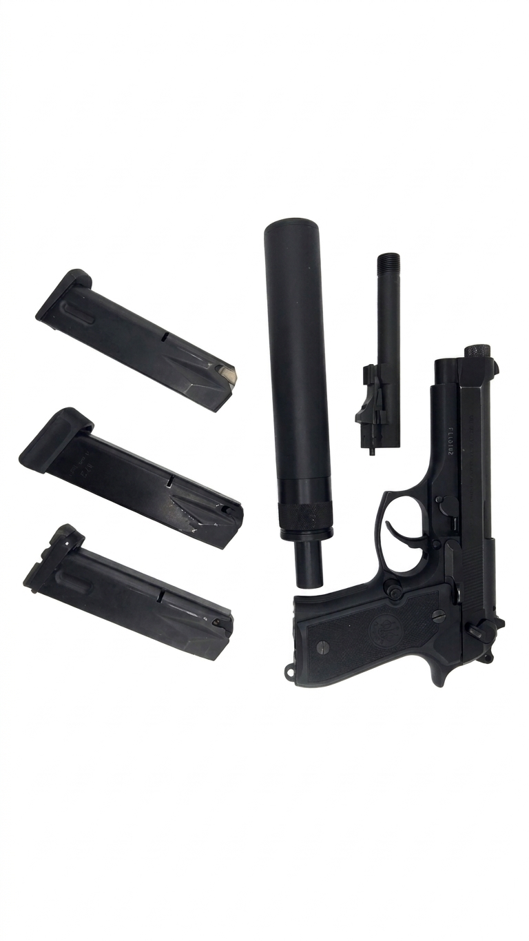 Beretta 92 FS - Der Klassiker im Komplettset